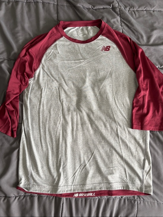 New Balance Other - New Balance Men’s Raglan Baseball Shirt - 3/4 sleeve L